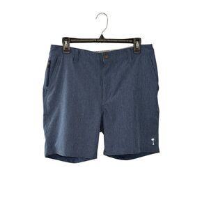 Margaritaville blue moisture wicking performance shorts - 32